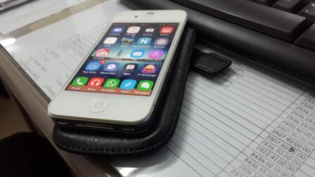 Jual IPhone 4S 32GB white mulus gan