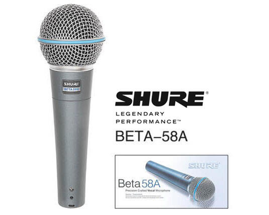Jual Mic/Microphone,Cable/Wireless/Condensor "SHURE" (For :Vokal / Instrument / Drum)
