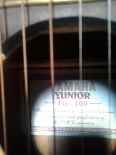 yamaha fg 100 guitar