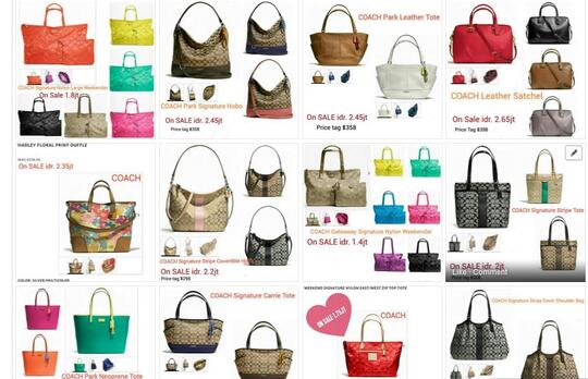 terjual tas handbag coach original authentic usa on sale murah must see