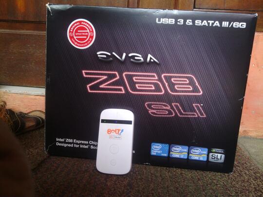 MB EVGA Z68 SLI socket 1155 Baru ( Bekasi Di juwal Cepat )