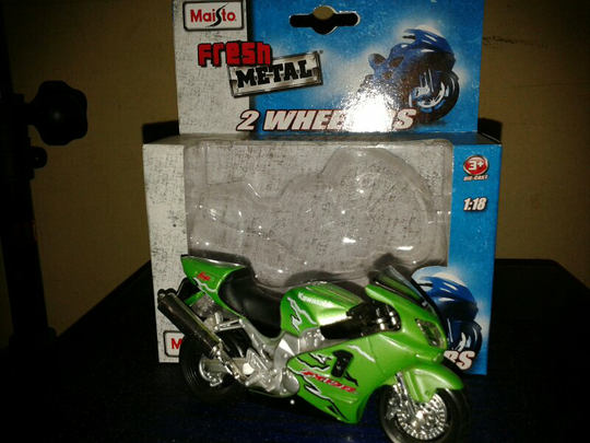ninja 250 diecast miniatur