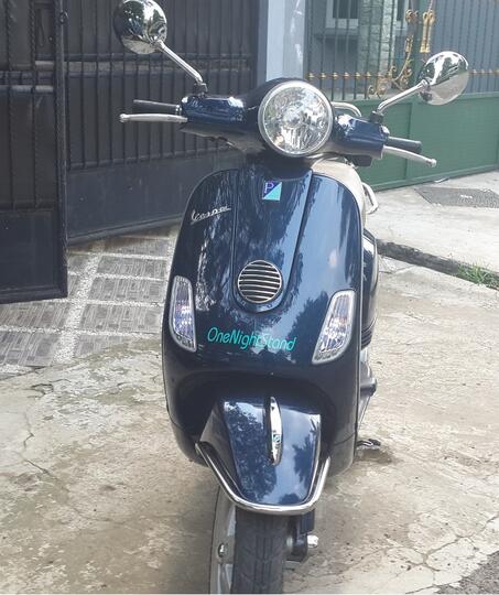 piaggio lx 150 2012 blue