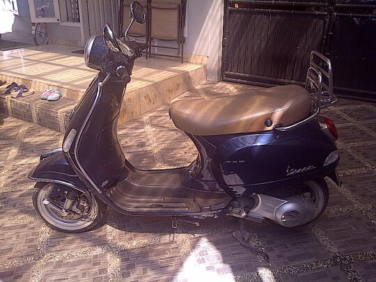piaggio lx 150 2012 blue
