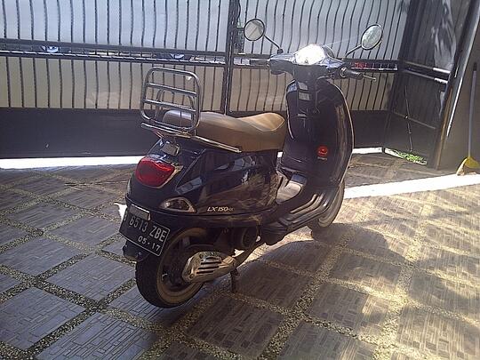 piaggio lx 150 2012 blue
