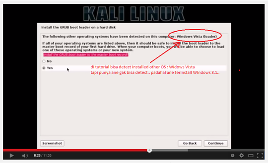 How to install backtrack in windows 8.1