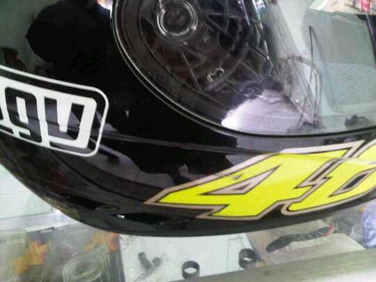 Jual helm fullface agv k3 dan nolan n63 mulus