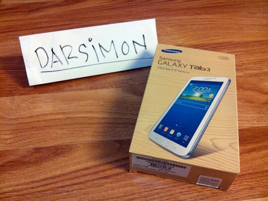 Samsung Galaxy Tab 3 7" belum 1bulan (Cirebon)