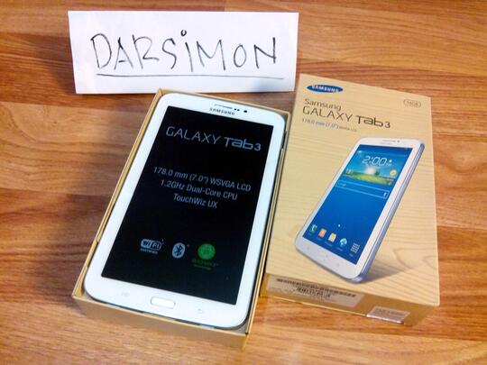 Samsung Galaxy Tab 3 7" belum 1bulan (Cirebon)
