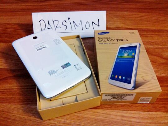 Samsung Galaxy Tab 3 7" belum 1bulan (Cirebon)
