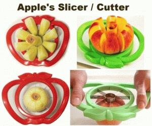 Apple Slicer Cutter Pemotong Buah Apel Pear Pengupas potongan fruit slice stainless