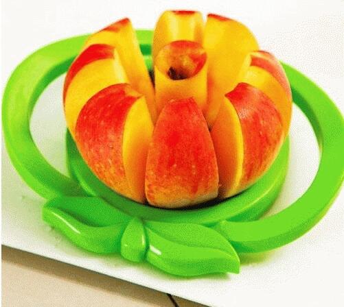 Apple Slicer Cutter Pemotong Buah Apel Pear Pengupas potongan fruit slice stainless