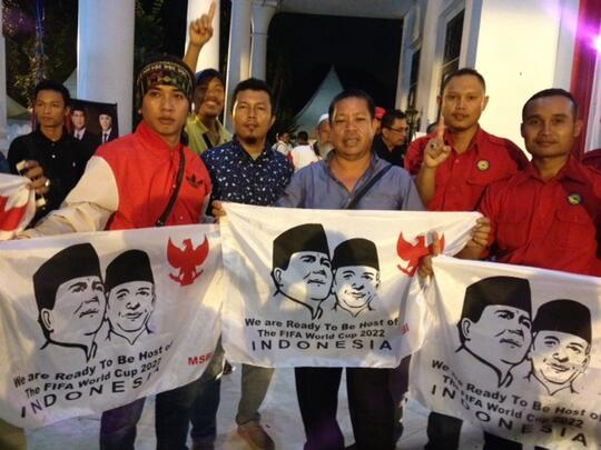 Simpatisan Akan Kibarkan 1.200 Bendera Prabowo-Hatta di Brasil