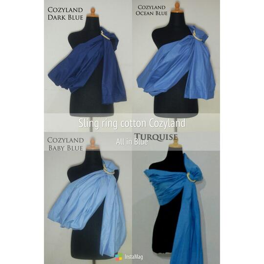 Sling ring Cozyland ( gedongan ring bayi modern ), dijamin gaya dan nyaman