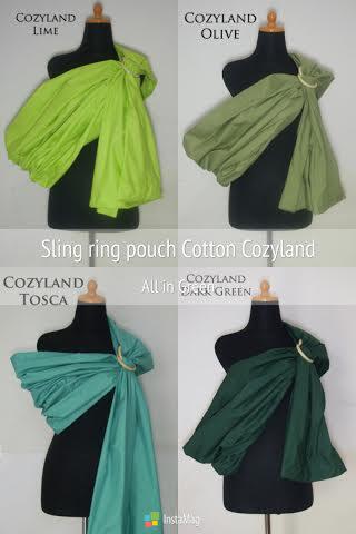 Sling ring Cozyland ( gedongan ring bayi modern ), dijamin gaya dan nyaman
