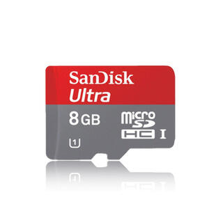 Micro SD Card SanDisk 8GB Ultra (Class 10) - Class10 8 GB SDHC
