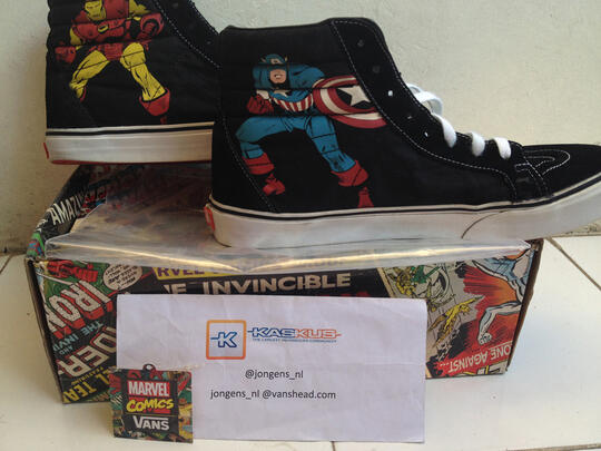 marvel vans size 11