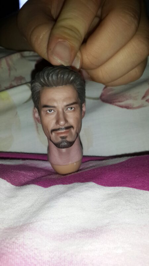 HS TONY STARK MARK 7 ORI 1/6