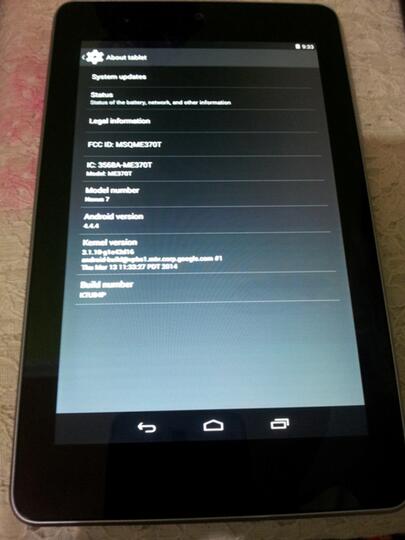 Asus Google Nexus 7 Wifi Only 32 GB