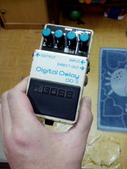 Terjual Boss DD3 Japan blue label square chip kondisi Top ...