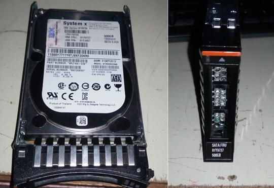 IBM SAS & SATA 2.5" ( 300GB, 500GB, 600GB, 900GB, 1.2TB )