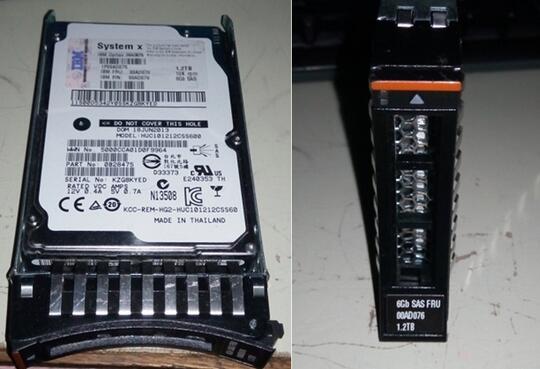 IBM SAS & SATA 2.5" ( 300GB, 500GB, 600GB, 900GB, 1.2TB )