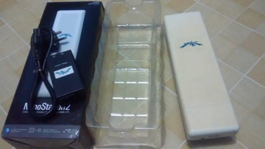 jual radio access point bullet ubiquiti/ ubnt m2hp dan nanostation 2