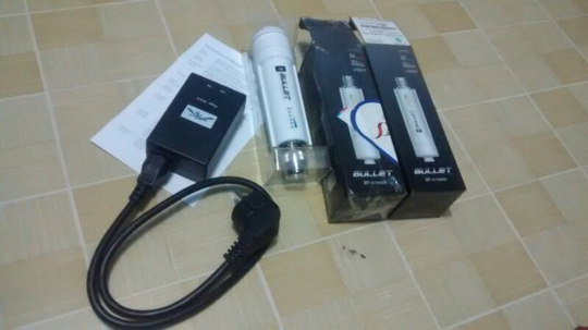 jual radio access point bullet ubiquiti/ ubnt m2hp dan nanostation 2