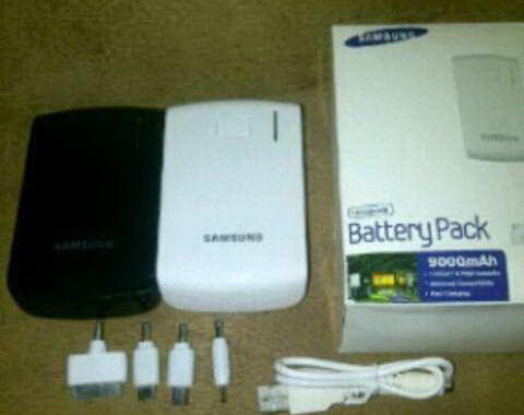 abisin stok powerbank samsung 9000 mah. sikat gan.