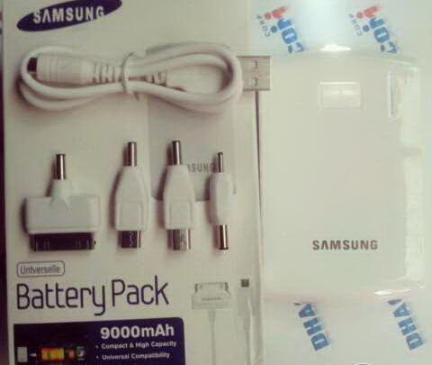 abisin stok powerbank samsung 9000 mah. sikat gan.