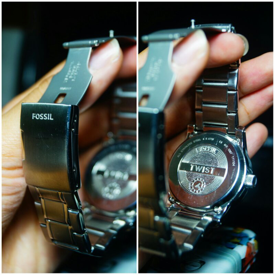 Terjual jam fossil twist multifunction 