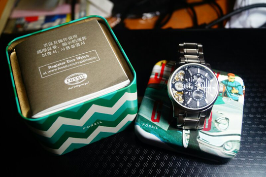 Terjual jam fossil twist multifunction 