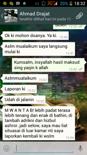 SHARE & SODAKOH KEMUSTAJABAN ILMU ASROR SHOLAWAT ADRIKNI