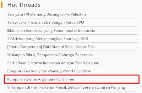 Meme Argentina vs Jerman #RIP Argentina *pukpuk (Update)