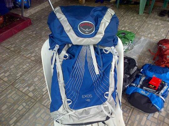 Terjual OSPREY EXOS 48/MOMENTUM 30 