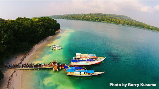 Pulau Peucang, Wisata Pantai & Hutan di Ujung Barat Pulau Jawa.