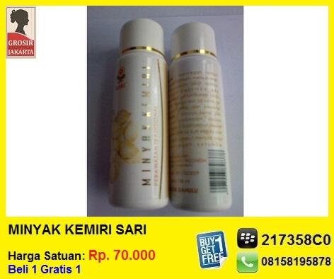 MINYAK KEMIRI SARI, Ampuh Mengobati Masalah Rambut