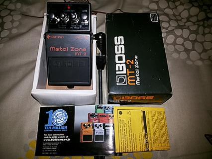 blackstar ht dual, boss metalzone mt2, ibanez ts9 japan, xotic ep booster