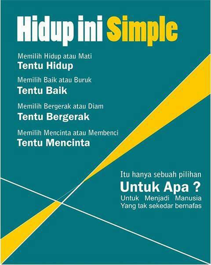 Kata Mutiara Hidup Ini Simple Kaskus