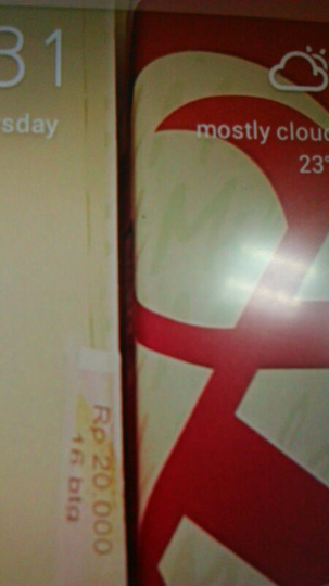 Sony Xperia C Black (dual sim) + Bonus Nilkin Leather Case