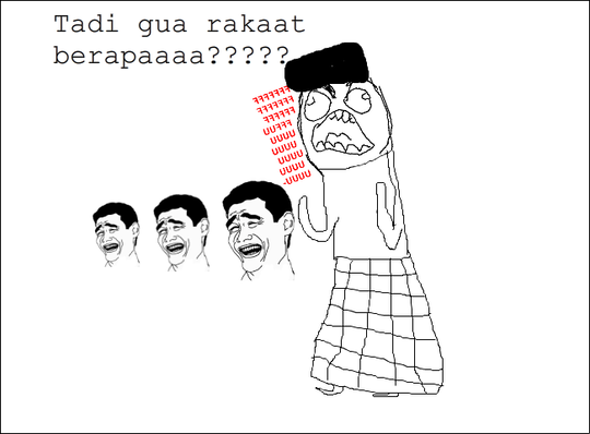 Awkward Moment Saat Agan Shalat di Masjid