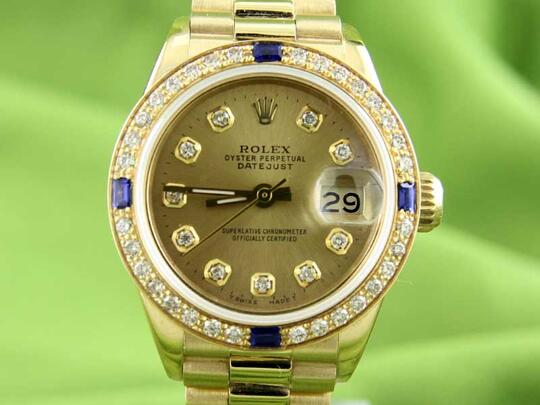 Terjual ROLEX ASLI LADY DATEJUST 