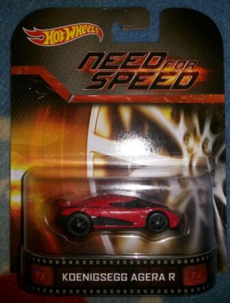 hot wheels agera r