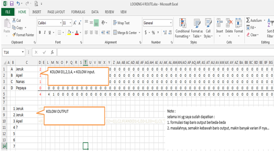 Kombinasi Rumus Excel Yang Tepat Kaskus