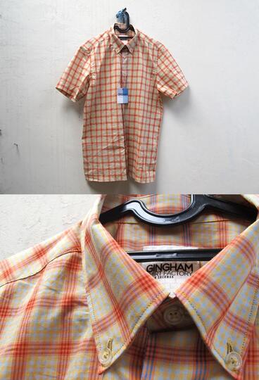BEN SHERMAN & WONDERSOUL/KEMEJA GINGHAM 100% ORIGINAL!!