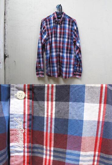 BEN SHERMAN & WONDERSOUL/KEMEJA GINGHAM 100% ORIGINAL!!