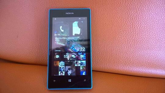 Jual Lumia 520 Cyan 8.1 wpd masih mulus murah