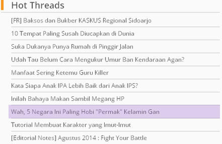 Lima Negara Ini Lelakinya Hobi "Permak" Kelamin