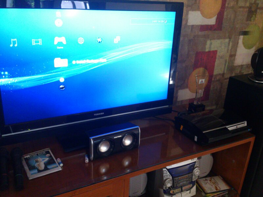 Jual ps3 fat 120 gb good condition malang