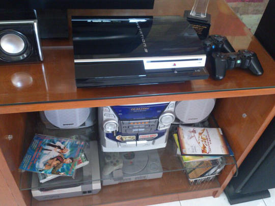 Jual ps3 fat 120 gb good condition malang